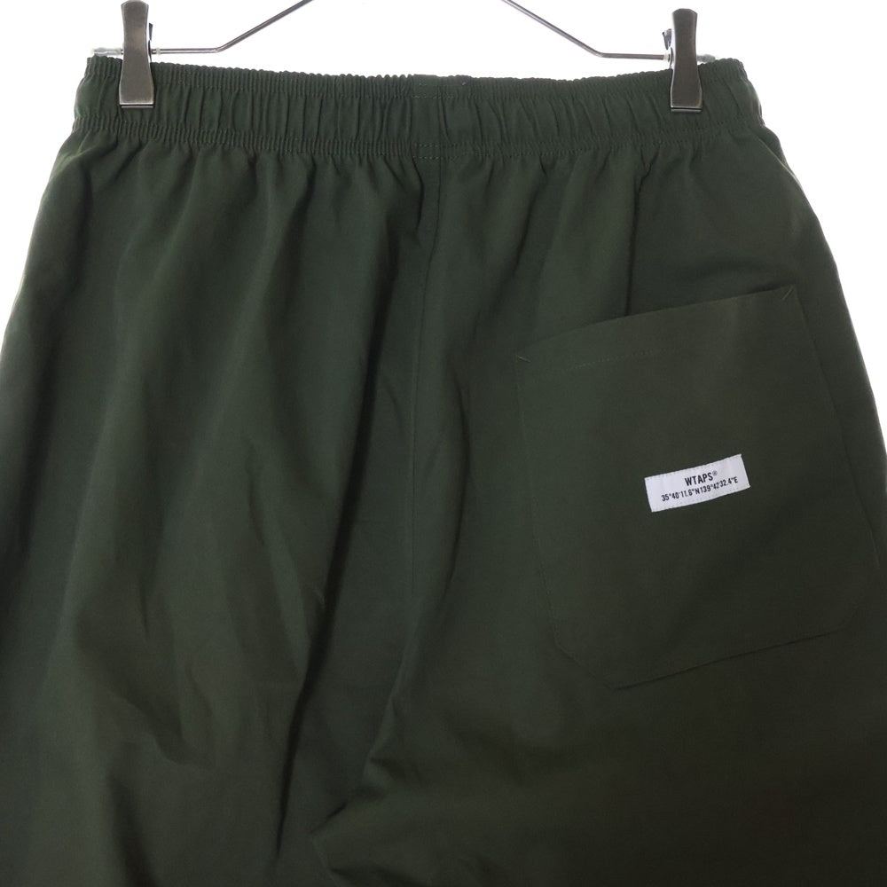 WTAPS(ダブルタップス) 23SS SEAGULL 01 TROUSERS POLY シーガル ポリツイル トラウザー イージーパンツ カーキ 231BRDT-PTM03