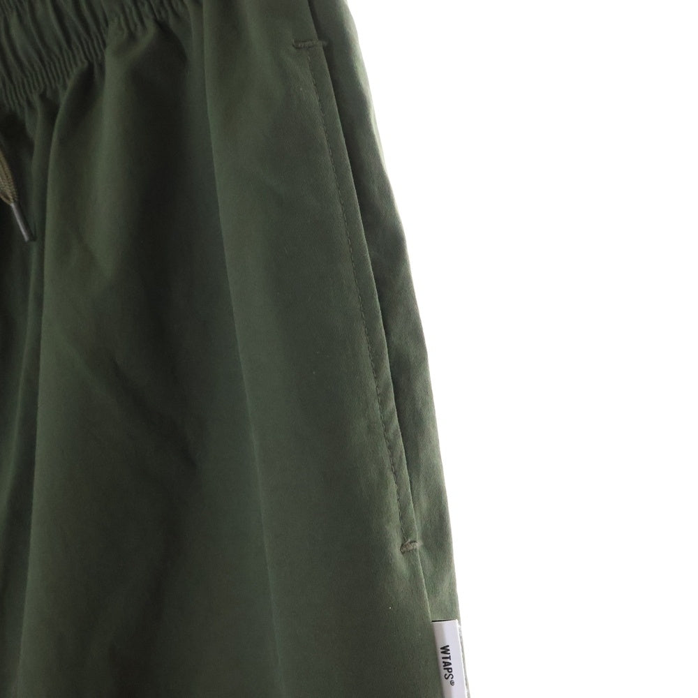 WTAPS(ダブルタップス) 23SS SEAGULL 01 TROUSERS POLY シーガル ポリツイル トラウザー イージーパンツ カーキ 231BRDT-PTM03