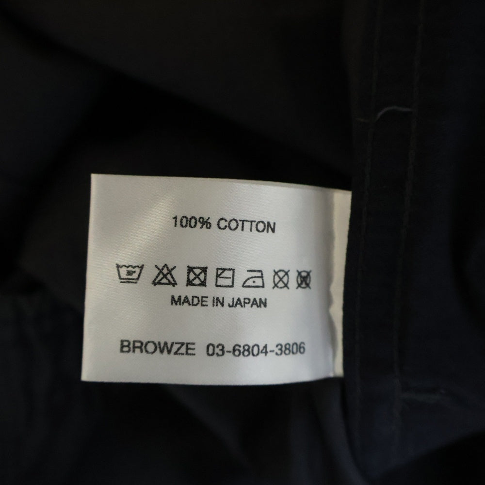 The Ennoy Professional(エンノイプロフェッショナル) 22SS Cotton Easy Short Pant コットン イージーショーツ ハーフパンツ ネイビー SS22BRENPT01LV