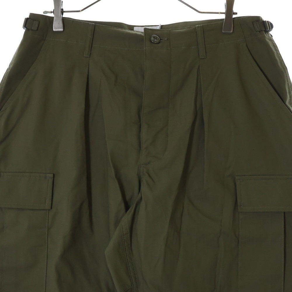 WTAPS(ダブルタップス) 23SS TROUSERS COTTON RIPSTOP リップストップ コットン トラウザー カーゴパンツ カーキ 231WVDT-PTM04