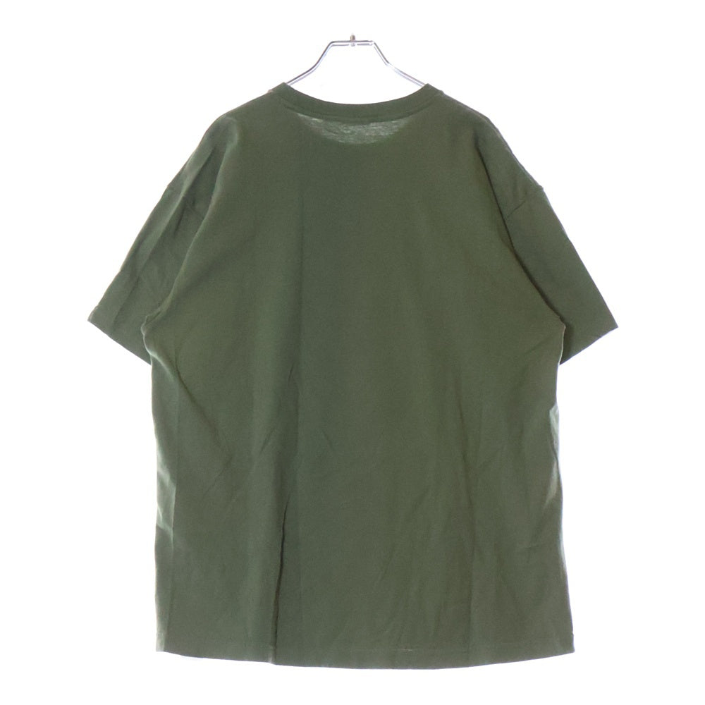 WTAPS(ダブルタップス) 22SS MASTER CHIEF SS COTTON マスターチーフ グラフィックプリント クルーネック半袖Tシャツ カットソー カーキ 221ATDT-STM01S