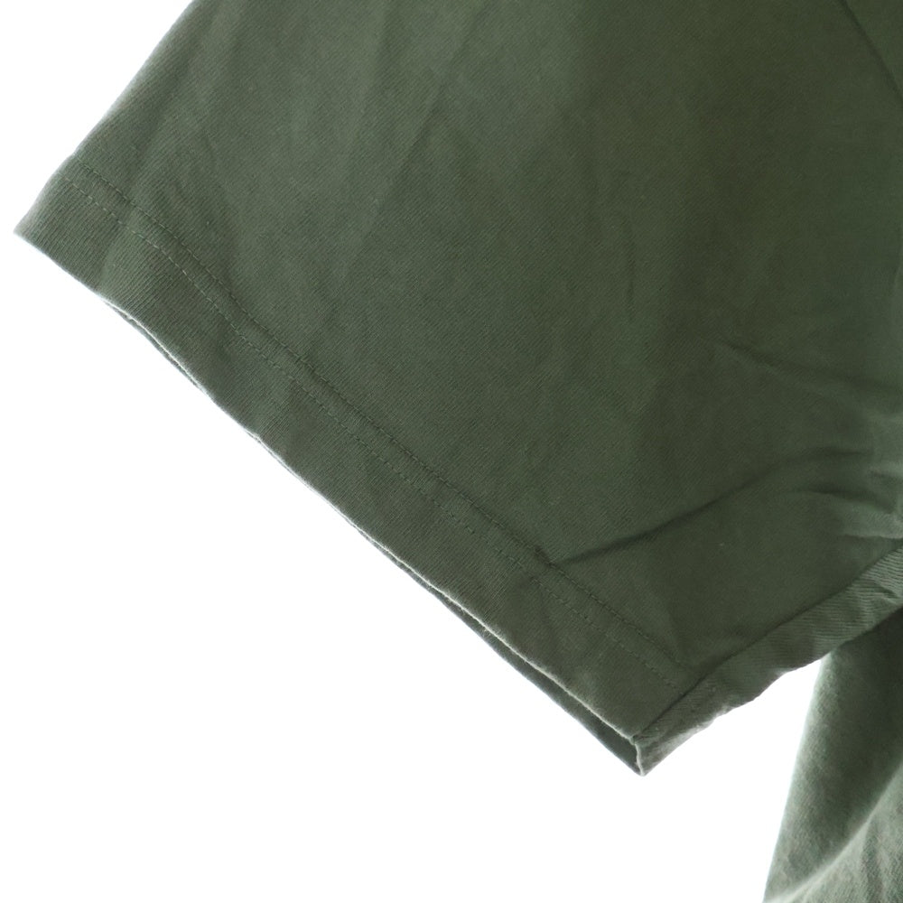 WTAPS(ダブルタップス) 22SS MASTER CHIEF SS COTTON マスターチーフ グラフィックプリント クルーネック半袖Tシャツ カットソー カーキ 221ATDT-STM01S