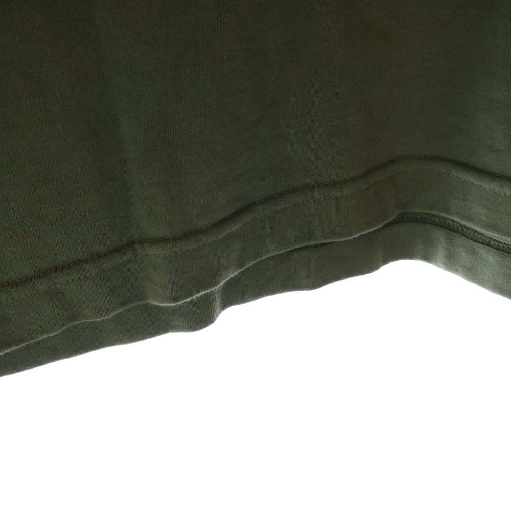 WTAPS(ダブルタップス) 21SS MOON&STAR LS COTTON ムーンアンドスター グラフィックプリント コットン クルーネック長袖Tシャツ カットソー カーキ 21ATDT-LTM02S
