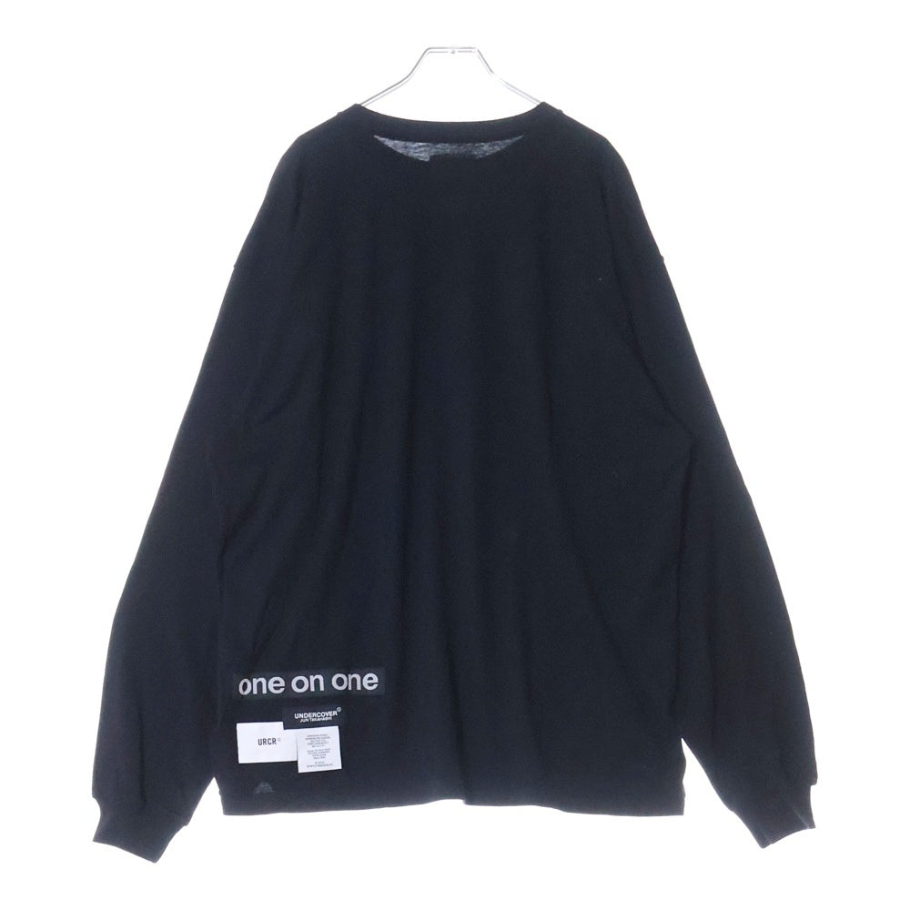 WTAPS(ダブルタップス) 22SS × UNDERCOVER GIG LS COTTON アンダーカバー ギグ コットン クルーネック長袖Tシャツ カットソー ブラック 221ATUCD-CSM02S