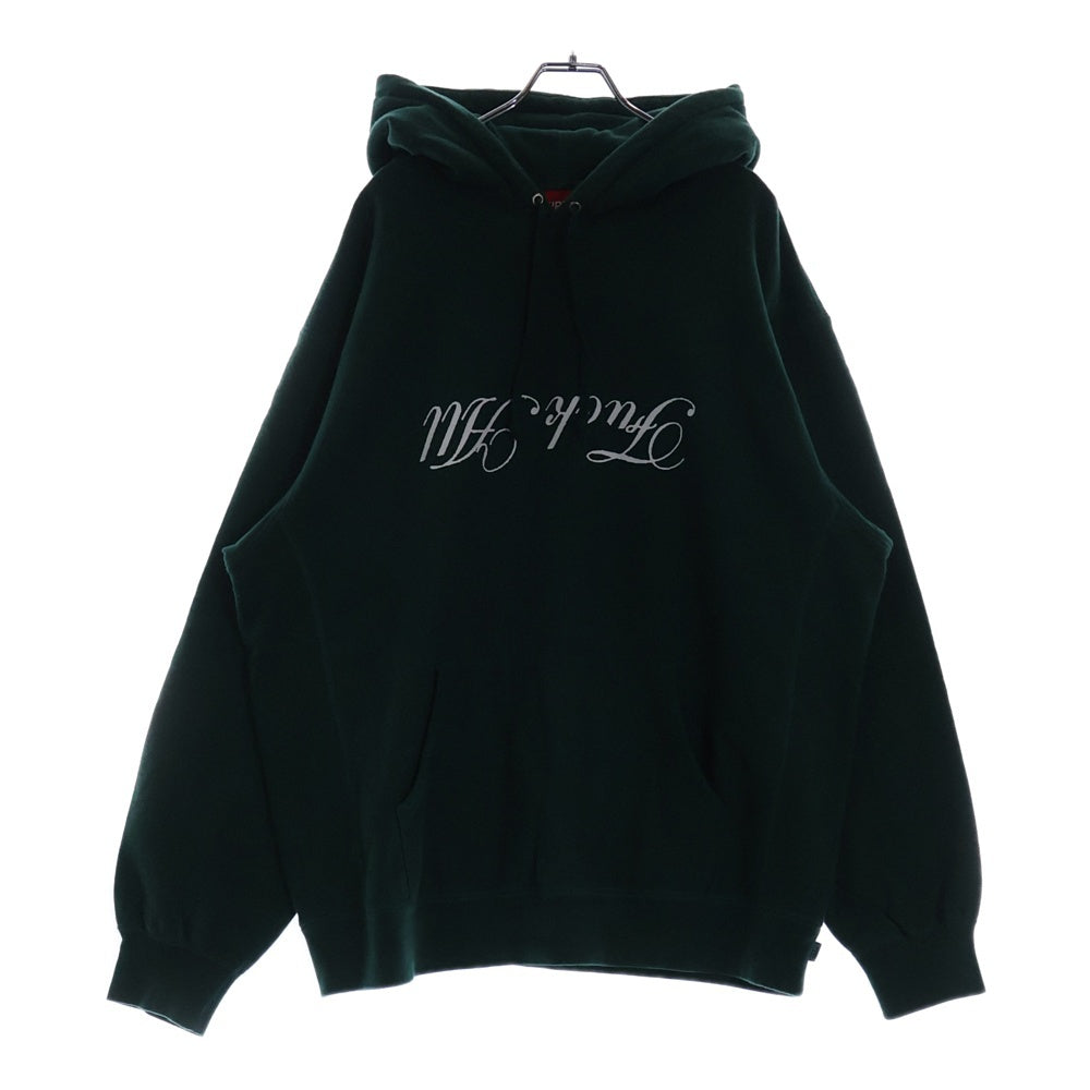 SUPREME(シュプリーム) 21SS Jamie Reid Fuck Hooded Sweatshirt ジェイミーリード ファックオールプリント プルオーバースウェットパーカー フーディ グリーン