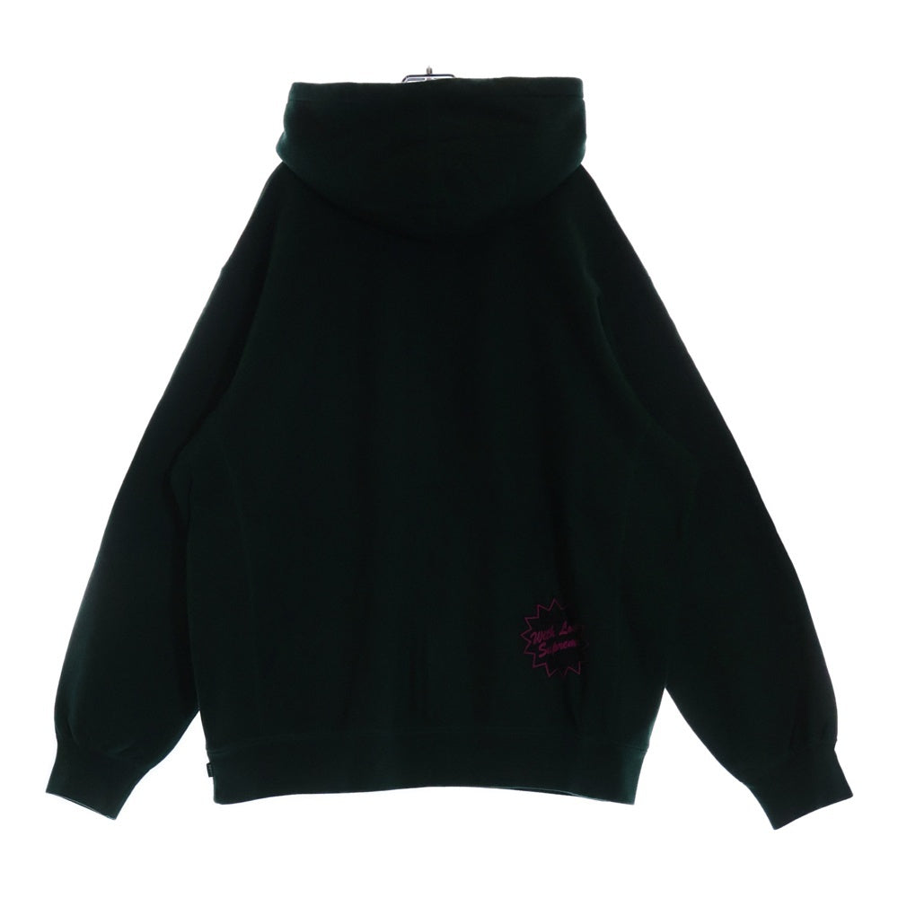 SUPREME(シュプリーム) 21SS Jamie Reid Fuck Hooded Sweatshirt ジェイミーリード ファックオールプリント プルオーバースウェットパーカー フーディ グリーン