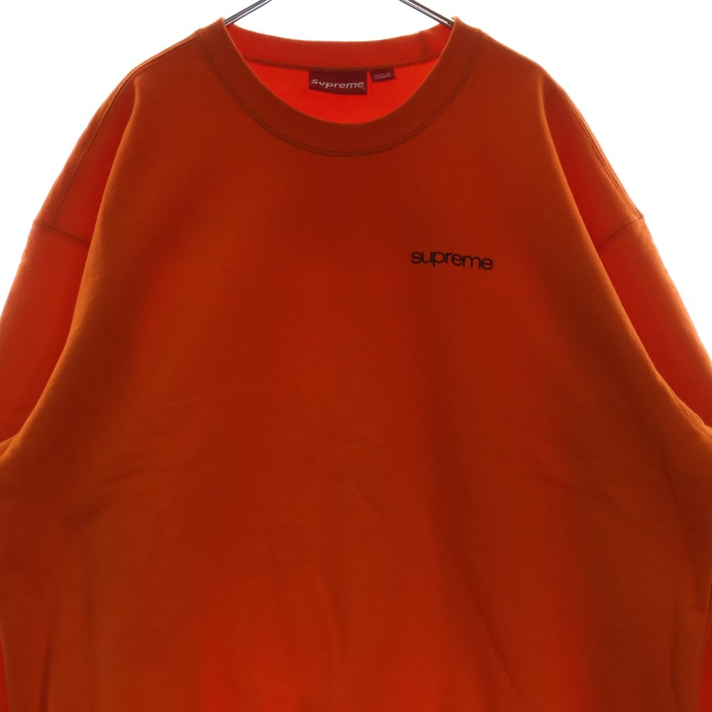 SUPREME(シュプリーム) 23AW NYC Crewneck NYCロゴプリント クルーネックスウェットトレーナー オレンジ