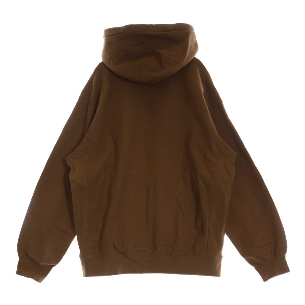 SUPREME(シュプリーム) 21SS FTP Arc Hooded Sweatshirt FTPアーチロゴ刺繍 プルオーバースウェットパーカー フーディ ブラウン