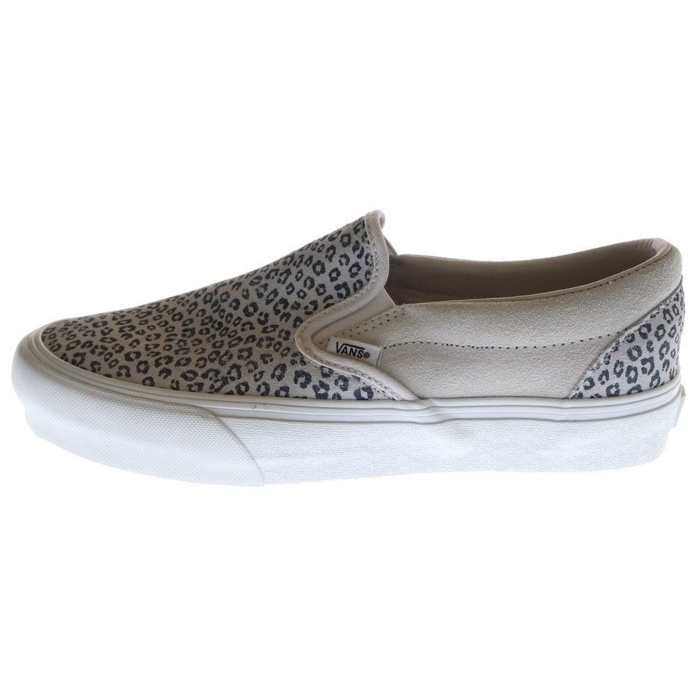 VANS(ヴァンズ) CLASSIC SLIP-ON VR3 LX MICRO ANIMAL LEOPARD PRINT クラシックスリッポン マイクロアニマルレオパードプリント ローカットスニーカー VN0005VN5DV