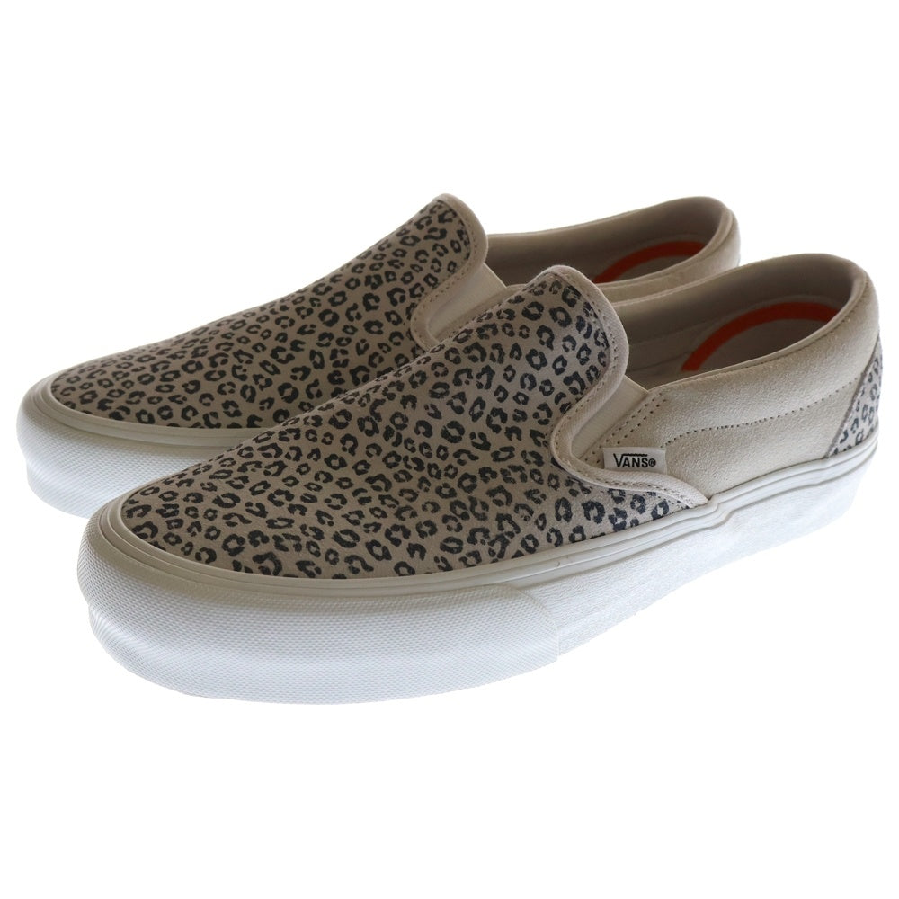 VANS(ヴァンズ) CLASSIC SLIP-ON VR3 LX MICRO ANIMAL LEOPARD PRINT クラシックスリッポン マイクロアニマルレオパードプリント ローカットスニーカー VN0005VN5DV