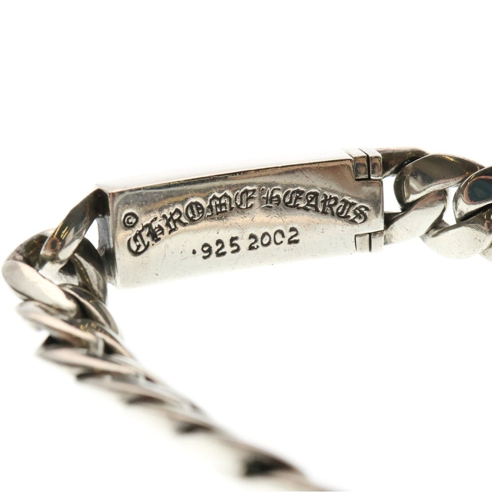 CHROME HEARTS(クロムハーツ) ID BBY FLRL ベイビーIDフローラルクロス アフターダイヤ シルバー