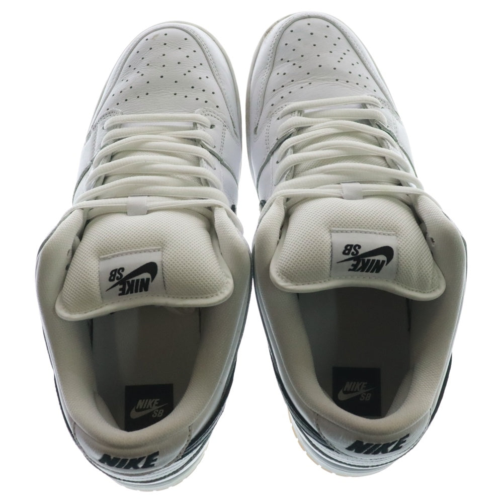 NIKE SB(ナイキエスビー) DUNK LOW PRO WHITE BLACK WHITE GUM LIGHT BROWN ダンク プロ ホワイト ブラック ホワイト ガム ライトブラウン ローカットスニーカー CD2563-101