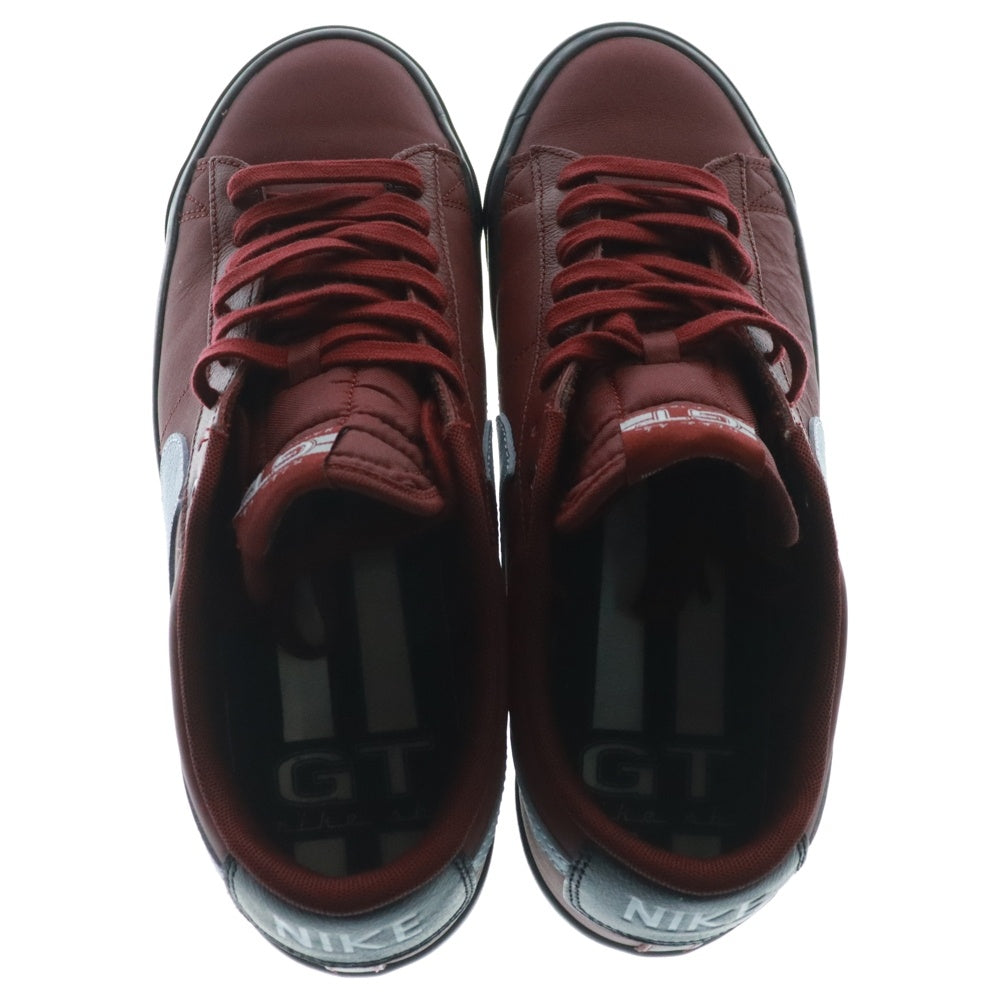 NIKE SB(ナイキエスビー) BLAZER LOW PRO GT DARK TEAM RED BLA ズーム ブレーザー プロ GT ダークチームレッド ブラック ライトアーモリーブルー ローカットスニーカー DV1226-600
