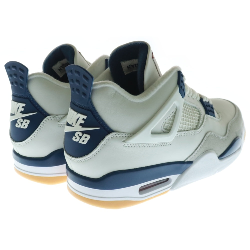 NIKE SB(ナイキエスビー) AIR JORDAN 4 RETRO SP SUMMIT WHITE エアジョーダン4 レトロ サミット ローカットスニーカー ホワイト US9.5/27.5cm DR5415-100