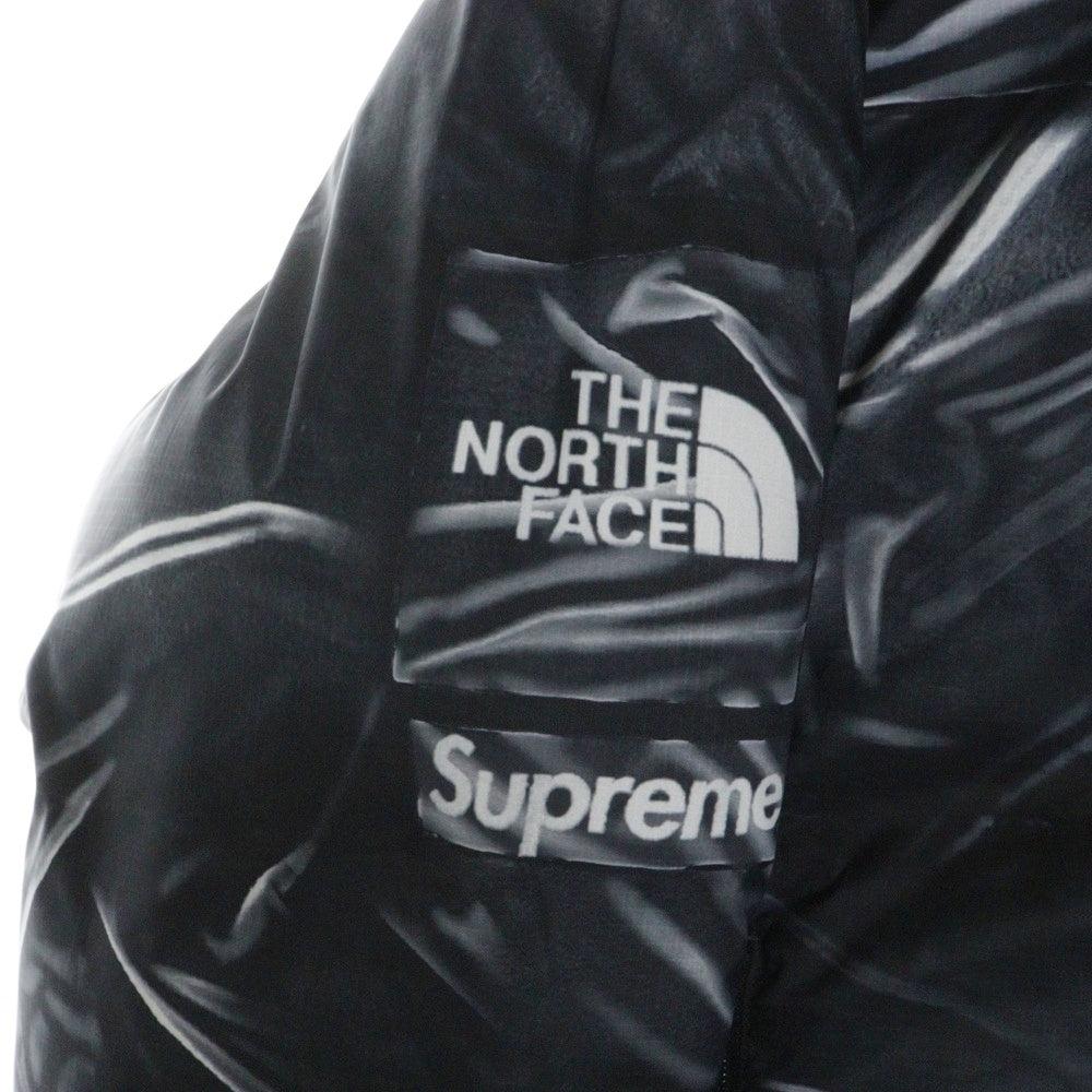 SUPREME(シュプリーム) 23SS ×THE NORTH FACE Printed Nuptse Jacket ノースフェイス プリンテッド ヌプシ ダウンジャケット ブラック ND02300I