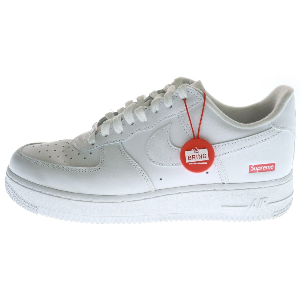 NIKE(ナイキ) ×SUPREME AIR FORCE 1 LOW シュプリーム エアフォース 1 ローカットスニーカー ホワイト US8/26cm CU9225-100