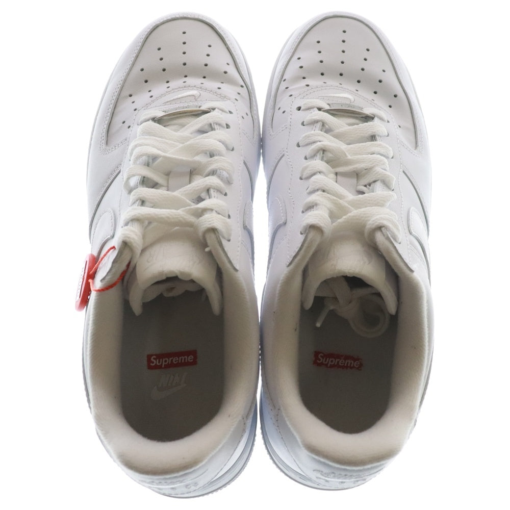 NIKE(ナイキ) ×SUPREME AIR FORCE 1 LOW シュプリーム エアフォース 1 ローカットスニーカー ホワイト US8/26cm CU9225-100