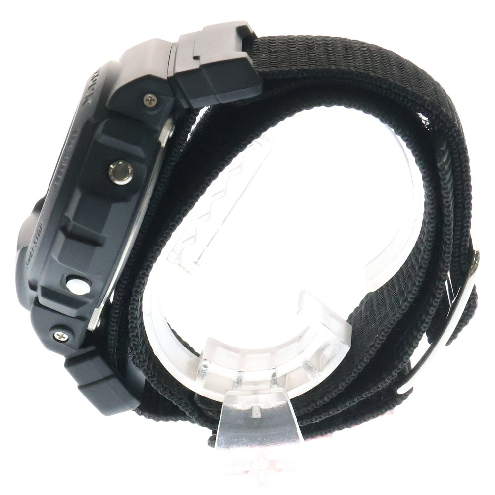 CASIO G-SHOCK(カシオ ジーショック) 22AW ×SUPREME/THE NORTH FACE シュプリーム/ザノースフェイスナイロンベルト デジタル 腕時計 NN322471 DW-6900NS