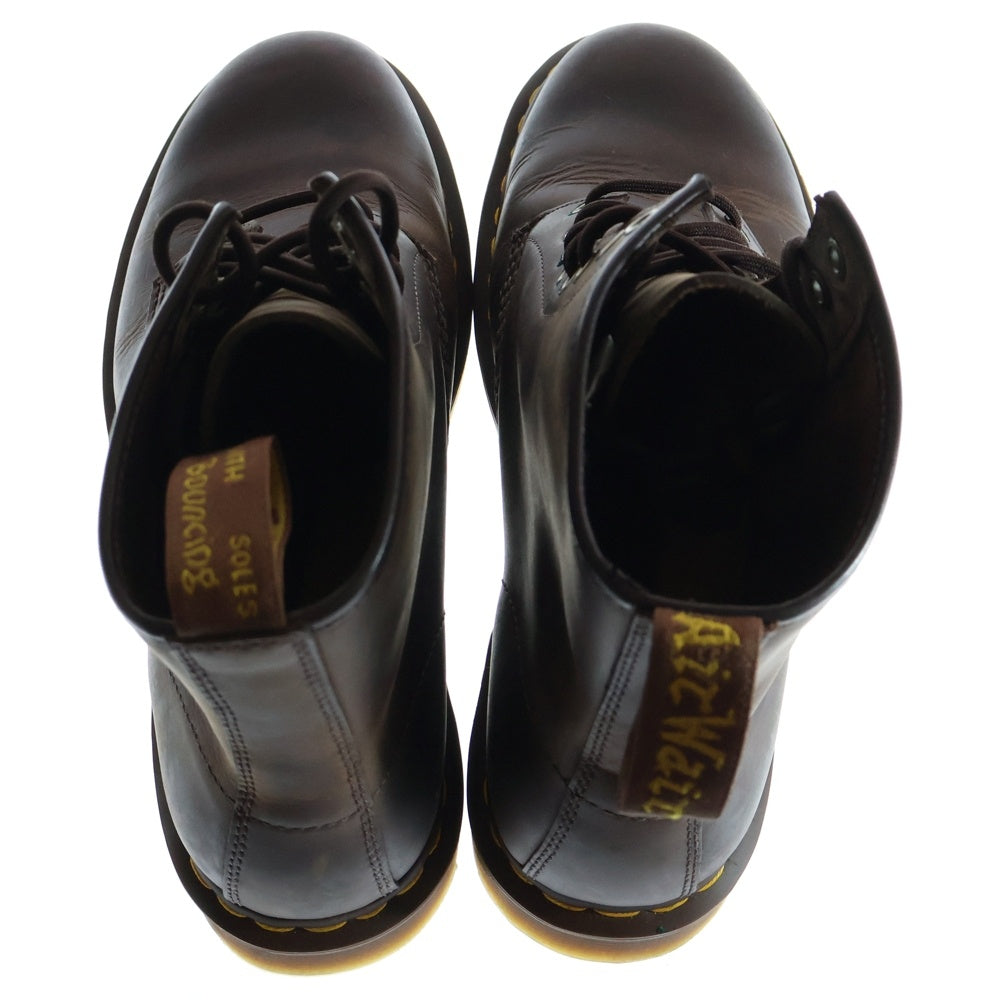 Dr.Martens(ドクターマーチン) 1460 8ホールブーツ ハイカットレザーシューズ ユーズド加工 ダークブラウン 11822203