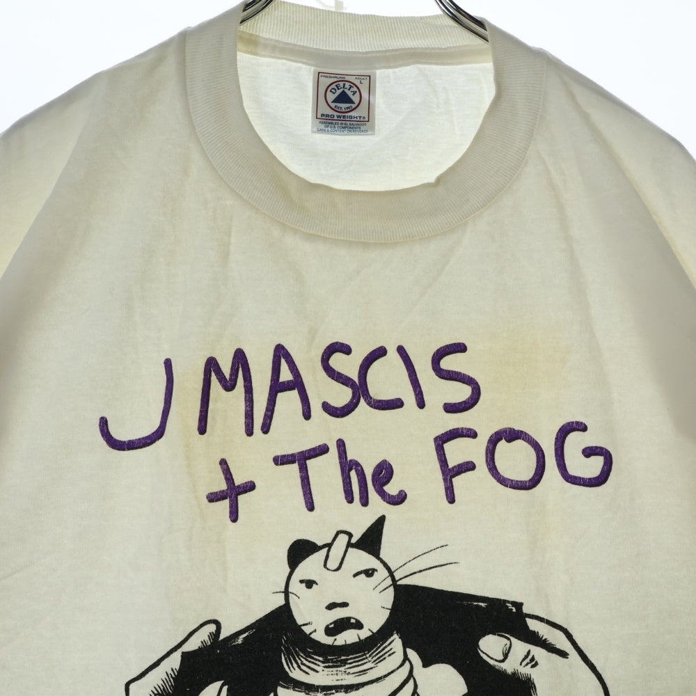 VINTAGE(ヴィンテージ) 00S J MASICS + THE FOG ジェー マスシス クルーネック カットソー 半袖Tシャツ ホワイト