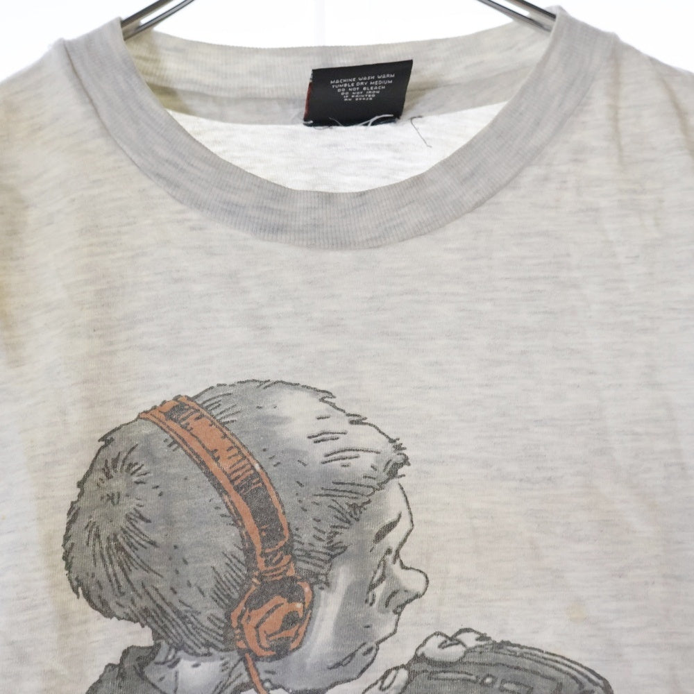 VINTAGE(ヴィンテージ) 90S KORN FOLLOW THE LEADER コーン フォロー ザ レイダー ツアー クルーネック 両面プリント 長袖Tシャツ カットソー ホワイト