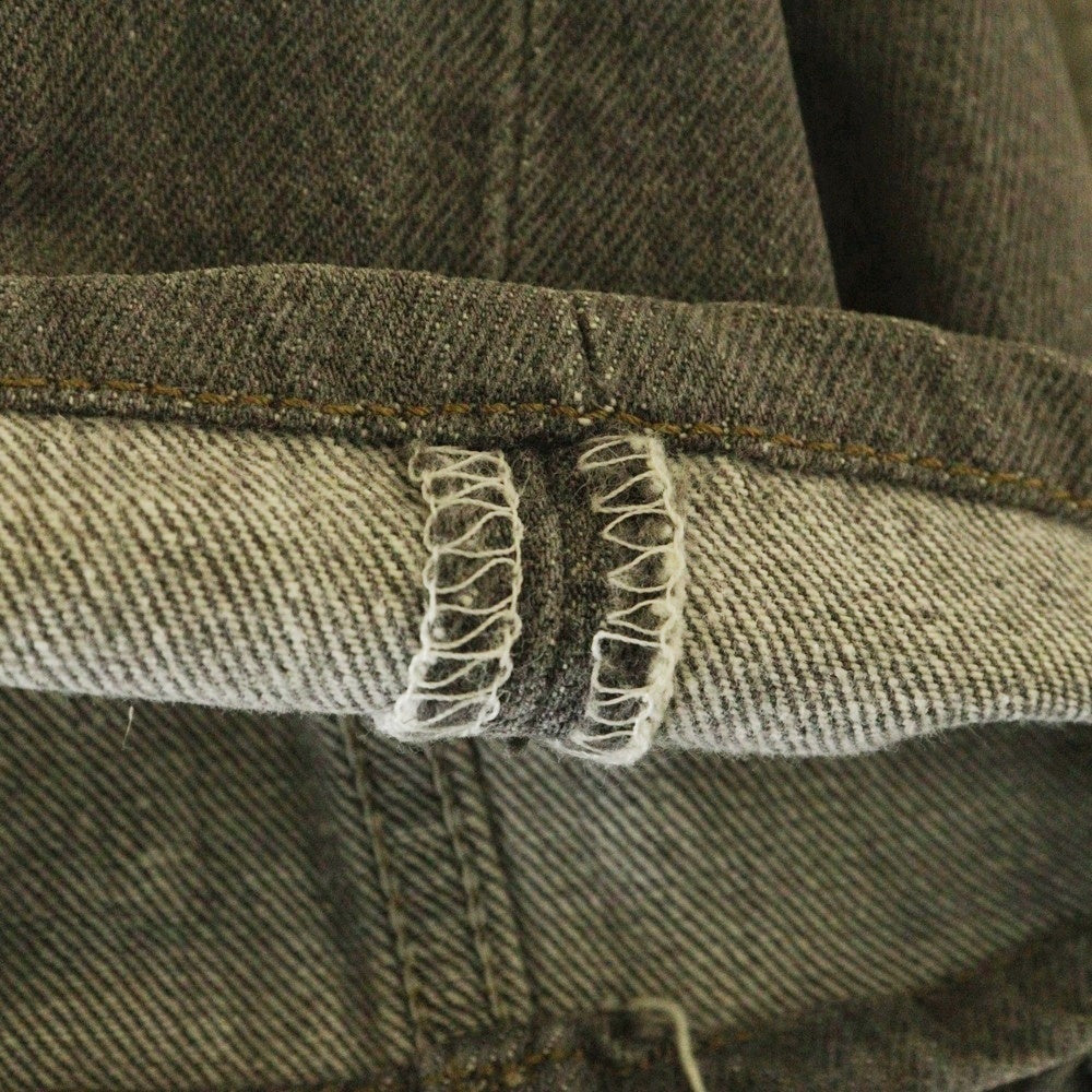 Levi's(リーバイス) 90S VINTAGE 501-5958 ヴィンテージ 先染め ボタン裏544 USA製 ボタンフライ デニムパンツ グレー