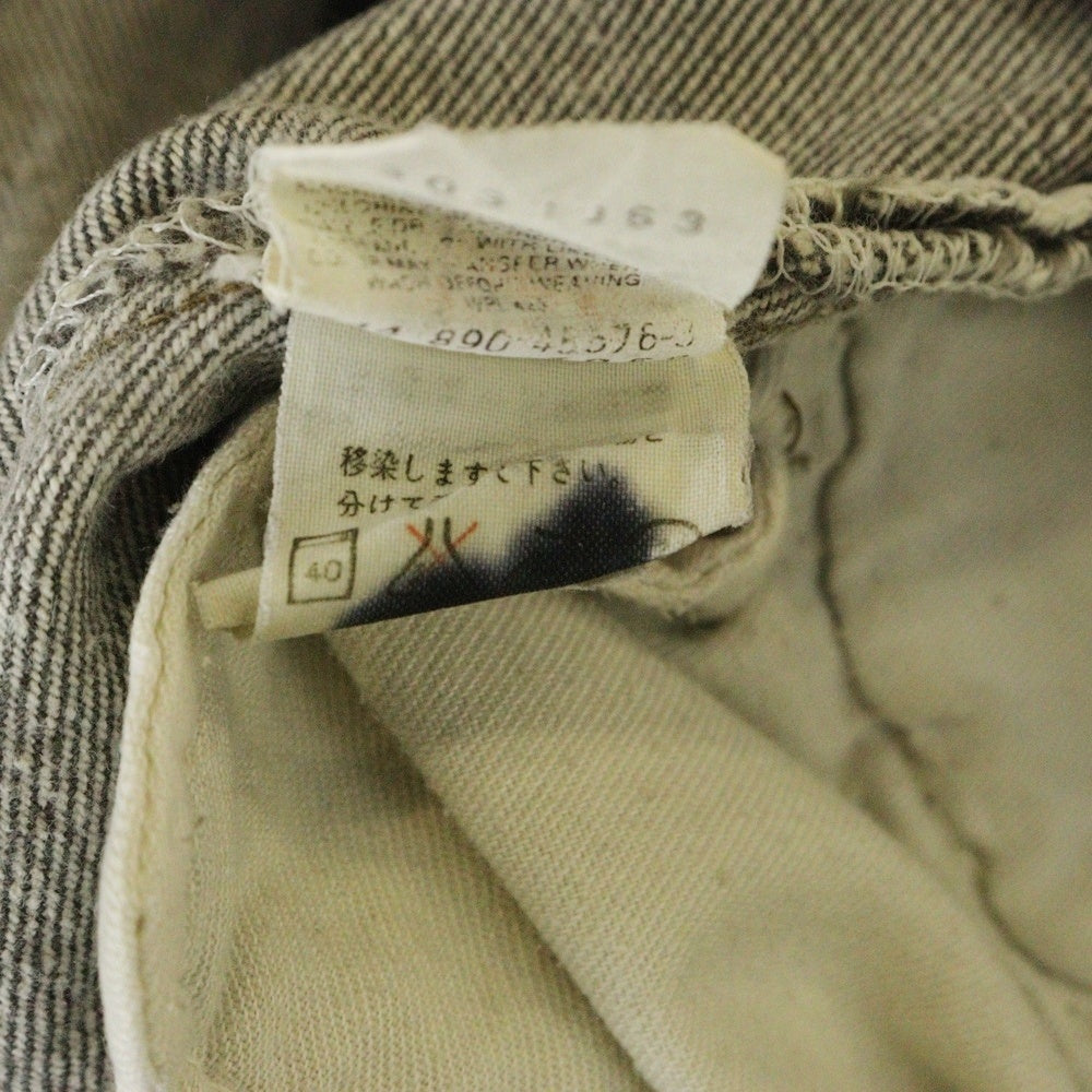 Levi's(リーバイス) 90S VINTAGE 501-5958 ヴィンテージ 先染め ボタン裏544 USA製 ボタンフライ デニムパンツ グレー