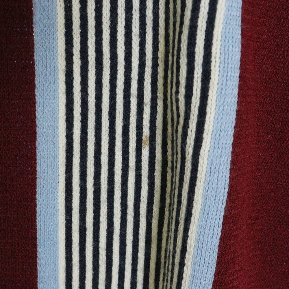 JUNYA WATANABE COMME des GARCONS(ジュンヤワタナベ コムデギャルソン) 02AW ミックスウール ストライプ クルーネック ニット セーター マルチカラー YG-T032 AD2002