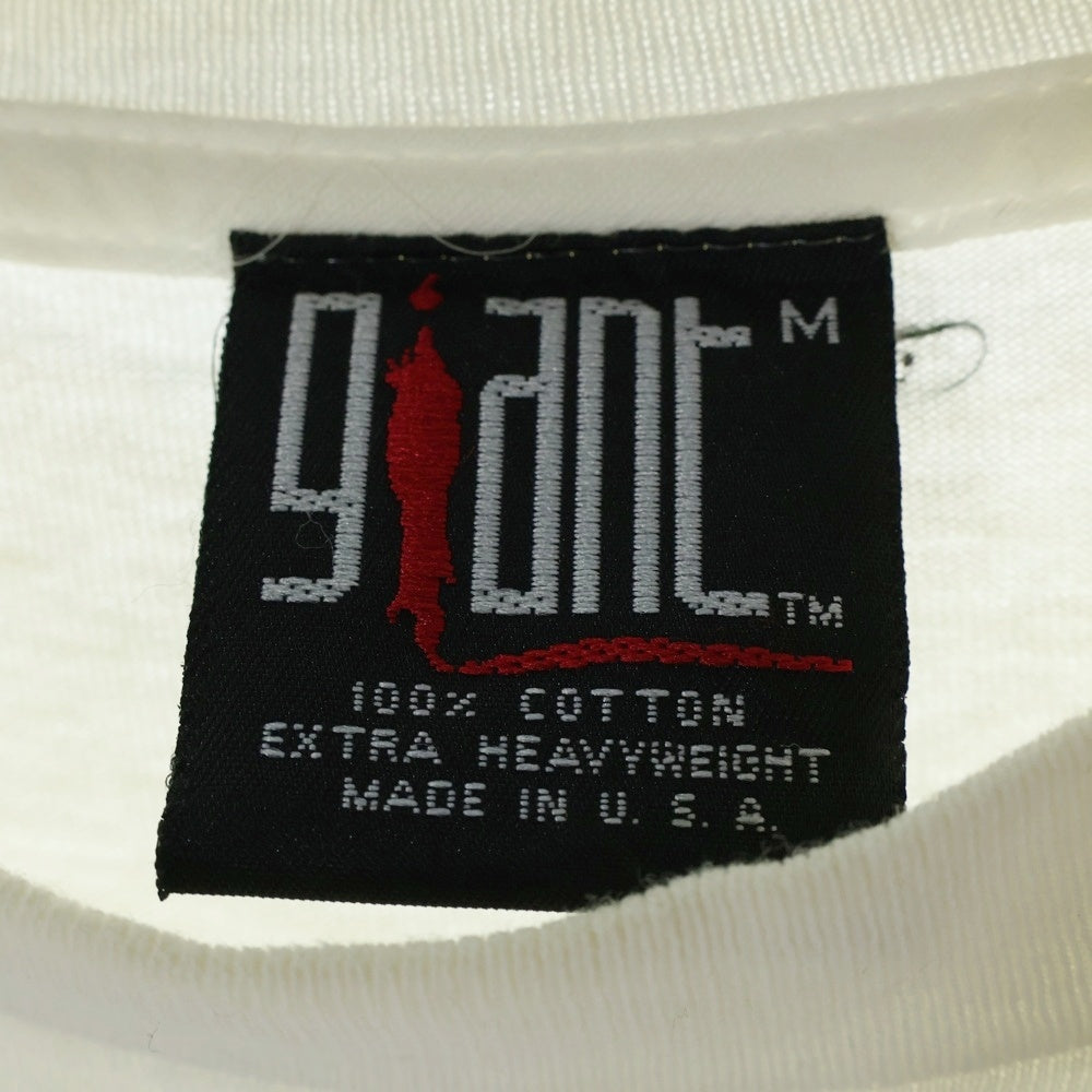 VINTAGE(ヴィンテージ) 90-00S VINTAGE LIMPBIZ KIT GIANT ヴィンテージ リンプビズキット 両面プリント クルーネック 半袖Tシャツ カットソー ホワイト