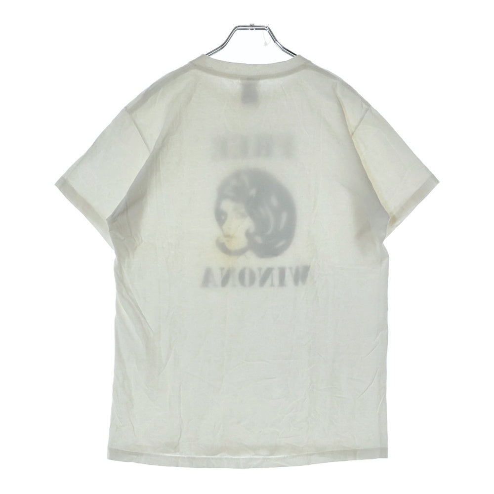 VINTAGE(ヴィンテージ) 00S VINTAGE FREE WNONA フリー ウィノナ クルーネック 半袖Tシャツ カットソー ホワイト