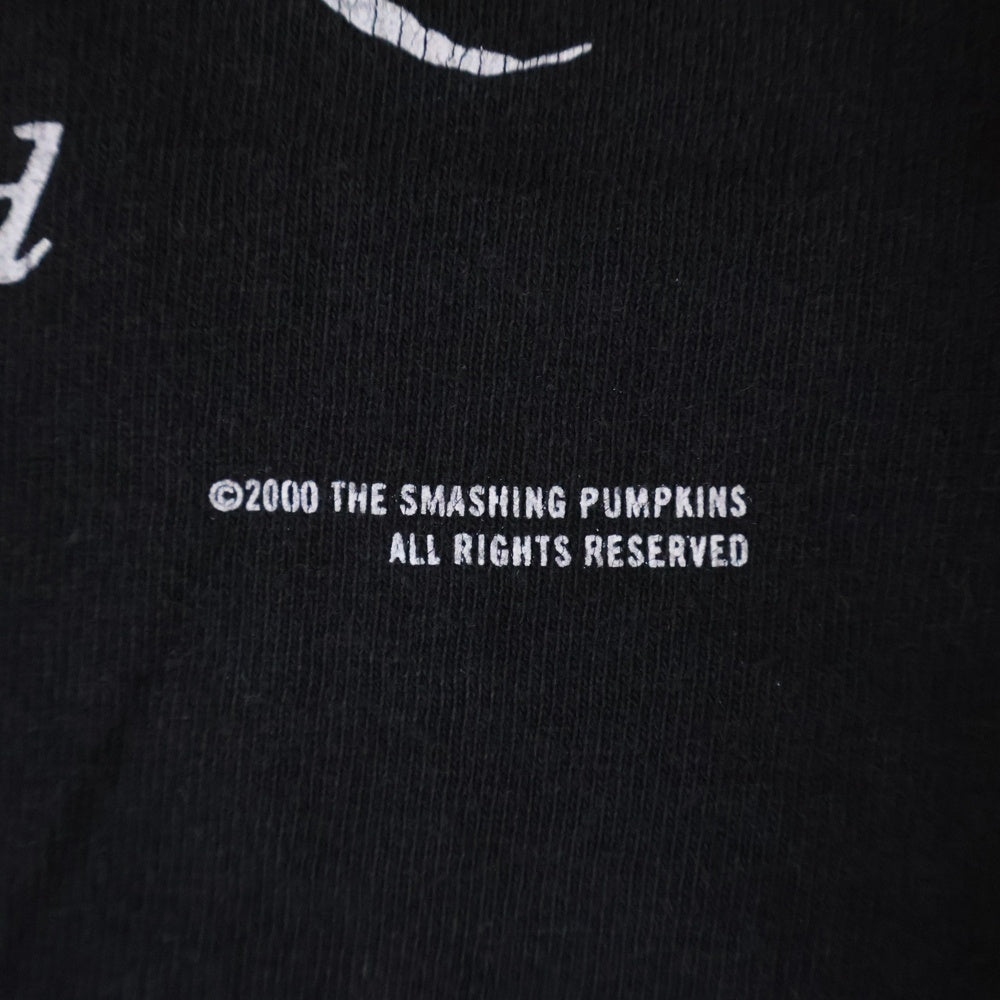 VINTAGE(ヴィンテージ) 00S VINTAGE SMASHING PUNPKINS スマッシュ パンプキンズ クルーネック 半袖Tシャツ カットソー ブラック