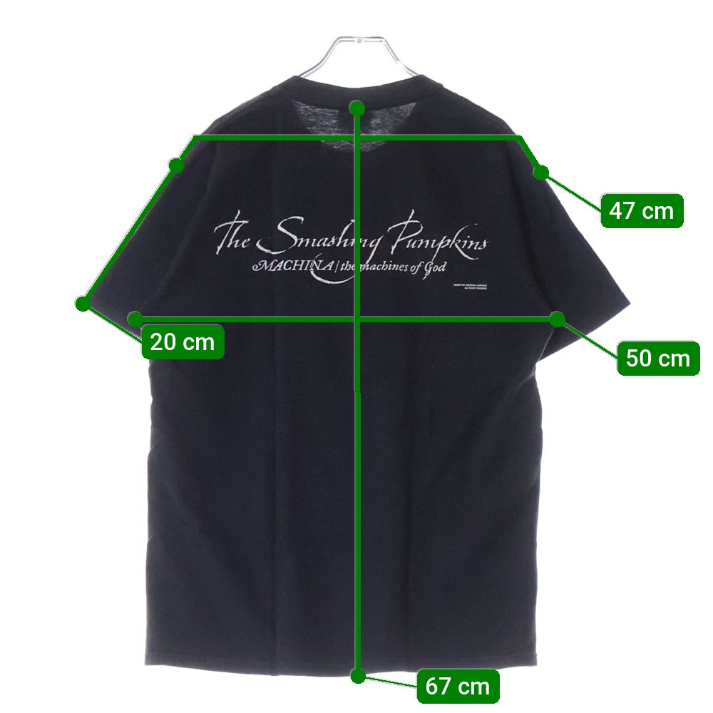VINTAGE(ヴィンテージ) 00S VINTAGE SMASHING PUNPKINS スマッシュ パンプキンズ クルーネック 半袖Tシャツ カットソー ブラック