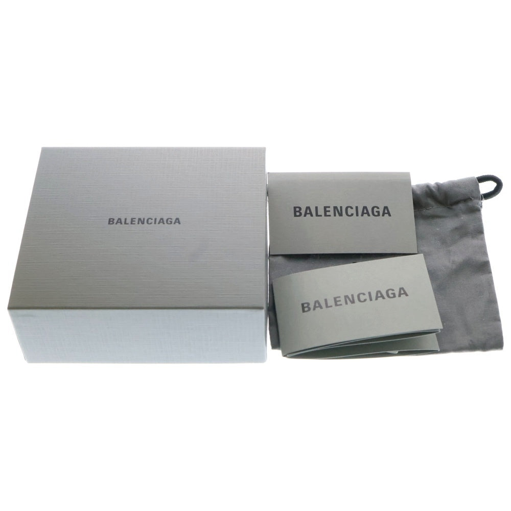 BALENCIAGA(バレンシアガ) ペーパーミニ コンパクトウォレット 三つ折り 財布 レザー ピンク レディース 391446