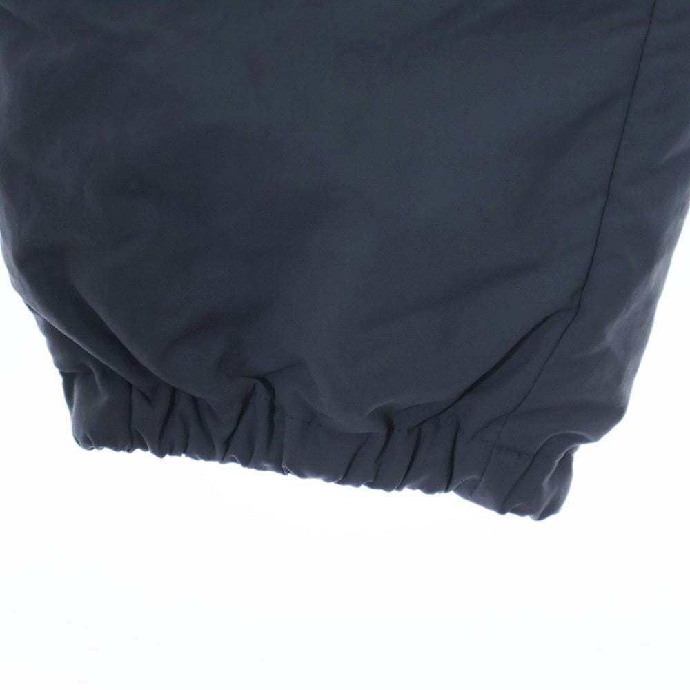 The Ennoy Professional(エンノイプロフェッショナル) 23AW ×スタイリスト私物 NYLON PADED PANTS ロゴエンブロイダリー ナイロン ドローストリング パテッドパンツ グレー AW23BRENPT05LP