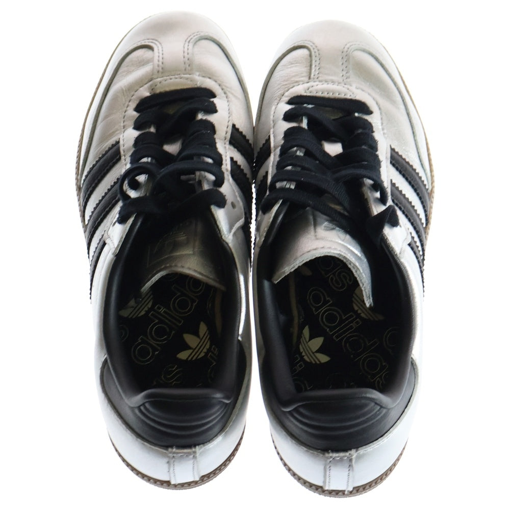 adidas Originals(アディダスオリジナルス) WMNS SAMBA ウィメンズ サンバ OG シルバーメタリック コアブラック ガム ローカットスニーカー JI4218
