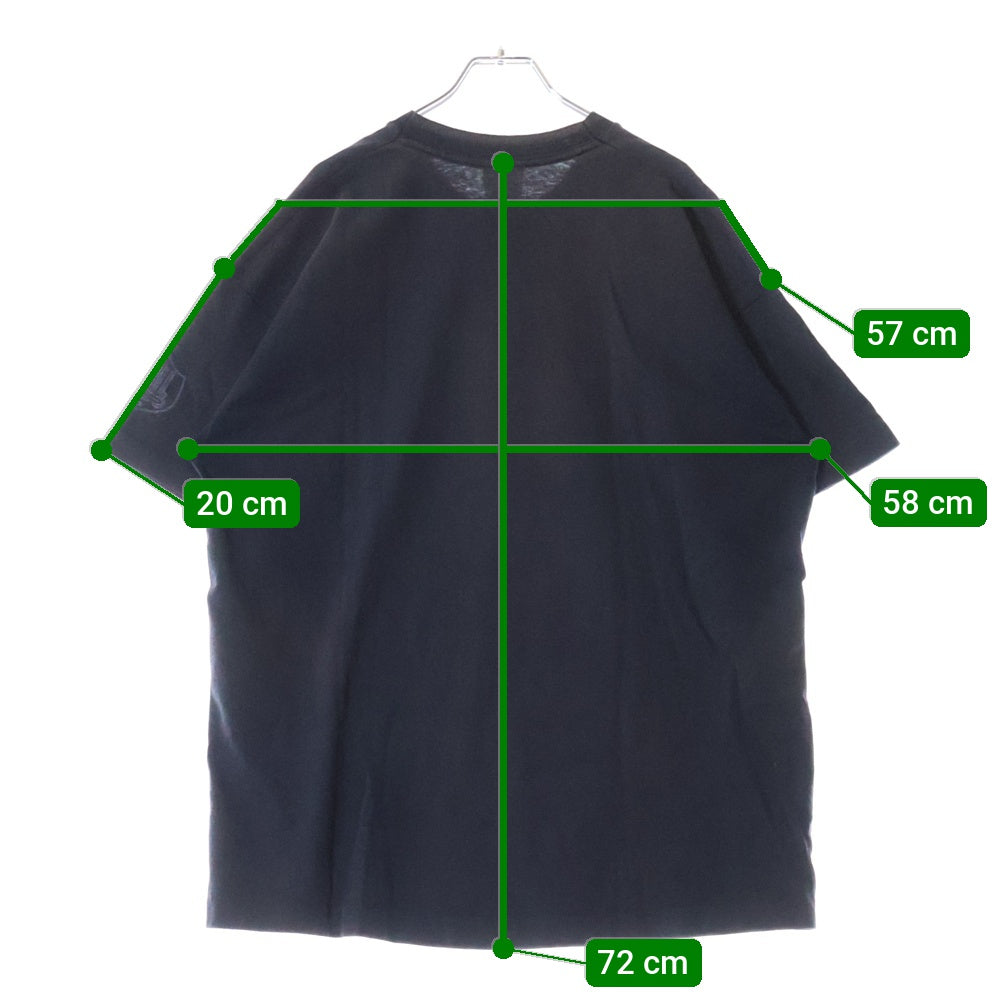 NIKE(ナイキ) 90-00S SMISS INLINE HOCKEY LEAGUE スミスインラインホッケーリーグ プリントロゴ 半袖Tシャツ カットソー ブラック