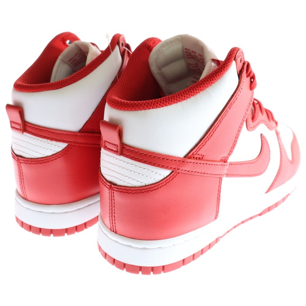 NIKE(ナイキ) DUNK HIGH Championship ダンク チャンピオンシップ ハイカットスニーカー ホワイト/レッド US8.5/26.5cm DD1399-106