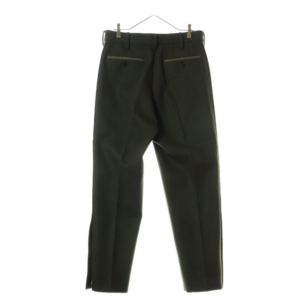 Sacai(サカイ) 22AW WOOL MELTON PANTS ウールメルトンパンツ オリーブ 22-02886M