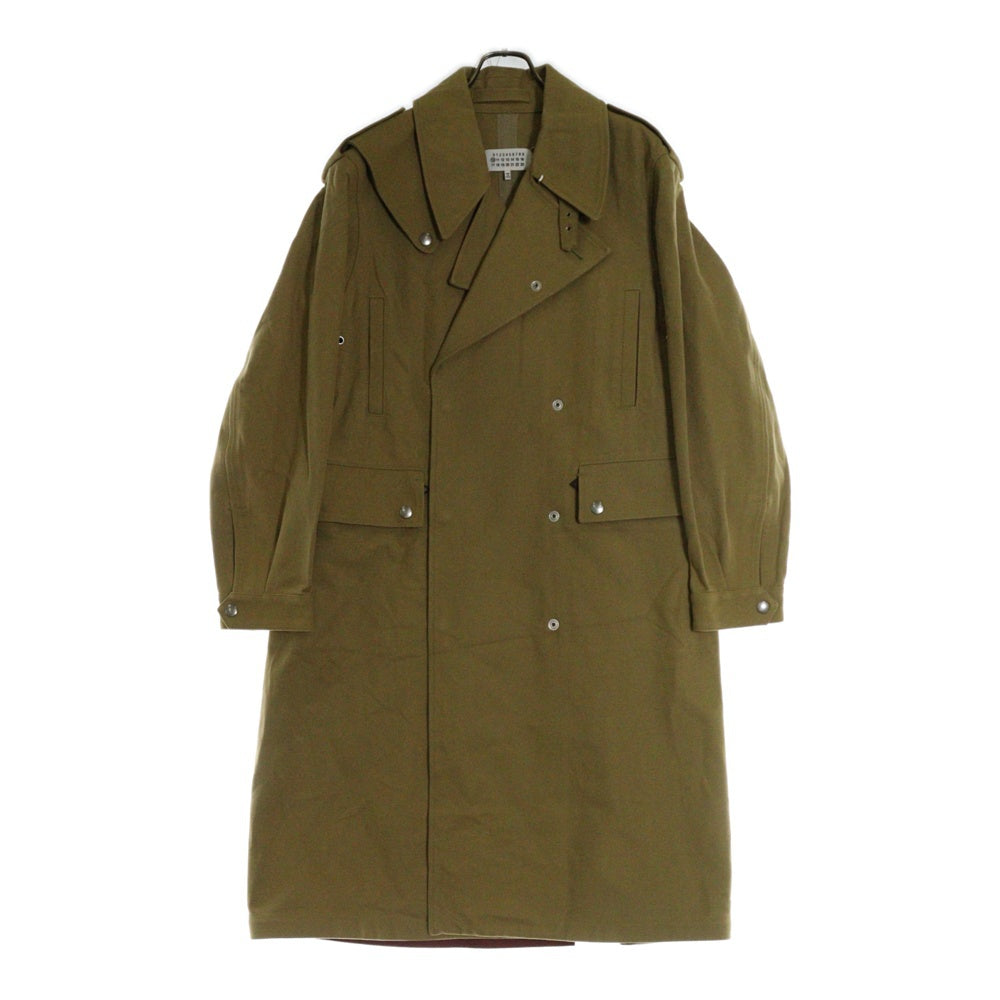 Maison Margiela 10(メゾン マルジェラ) 18SS モーターサイクル ダック トレンチコート ベージュ S50AH0039