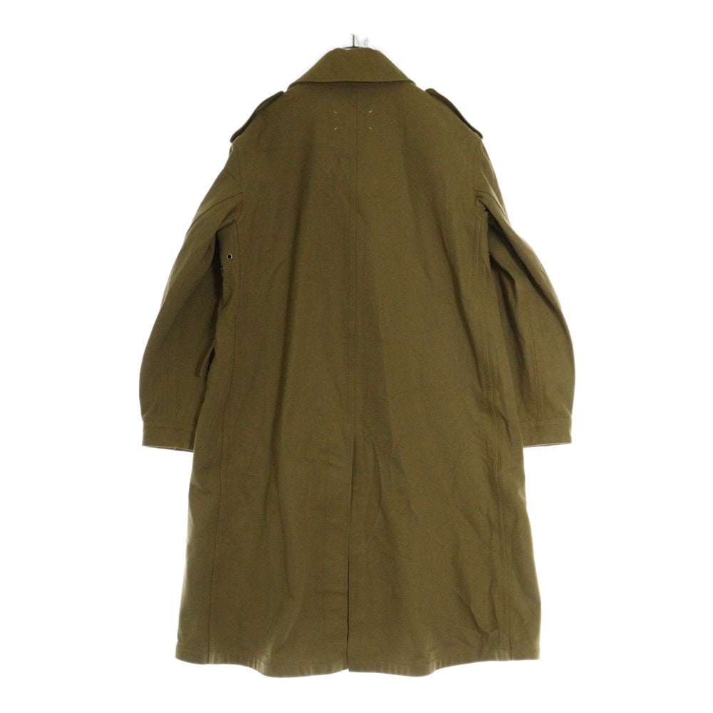 Maison Margiela 10(メゾン マルジェラ) 18SS モーターサイクル ダック トレンチコート ベージュ S50AH0039