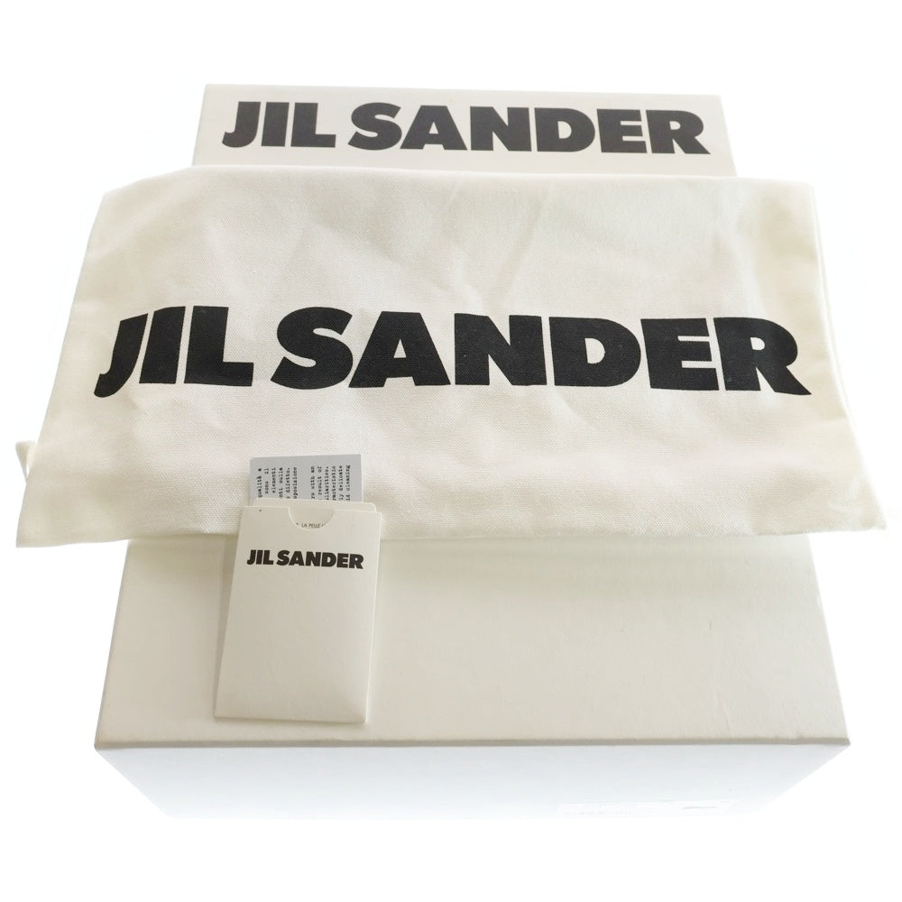 JIL SANDER(ジルサンダー) 24SS バイカラー レザーローファー ブラック/ホワイト J32WR0008