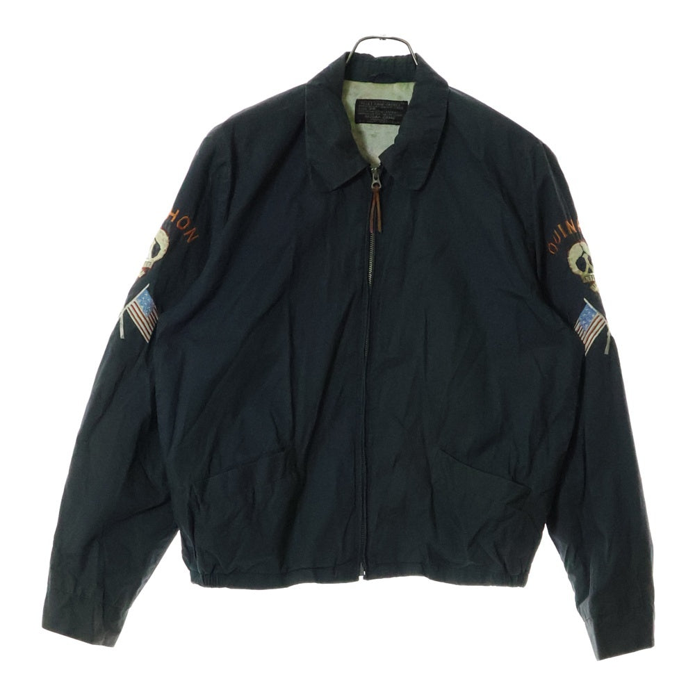 SUGAR CANE(シュガーケーン) SOUVENIER JACKET スーベニアジャケット ベトナムジャケット ジップアップブルゾン ダークグレー 311-M14022