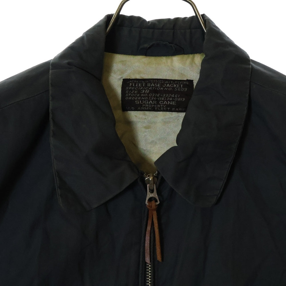 SUGAR CANE(シュガーケーン) SOUVENIER JACKET スーベニアジャケット ベトナムジャケット ジップアップブルゾン ダークグレー 311-M14022