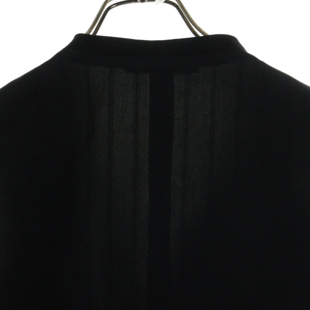Yohji Yamamoto POUR HOMME(ヨウジヤマモト プールオム) 22AW ノッチドラペル 5B ベスト ジレ ブラック HE-V03-100