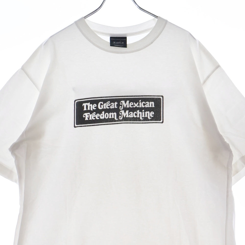 NEIGHBORHOOD(ネイバーフッド) 両面プリント クルーネック半袖Tシャツ カットソー ホワイト