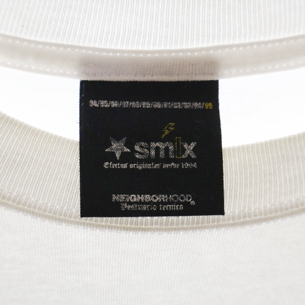 NEIGHBORHOOD(ネイバーフッド) 両面プリント クルーネック半袖Tシャツ カットソー ホワイト