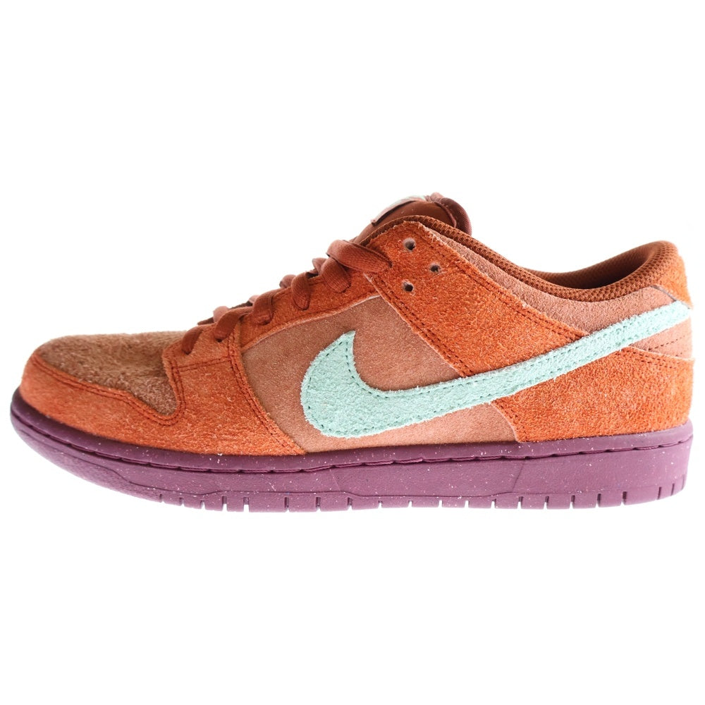 NIKE SB(ナイキエスビー) DUNK LOW PRO PRM MYSTIC RED AND ROSEWOOD ダンク ロー プロ ミスティックレッド アンド ローズウッド ローカットスニーカー US9.5/27.5cm DV5429-601