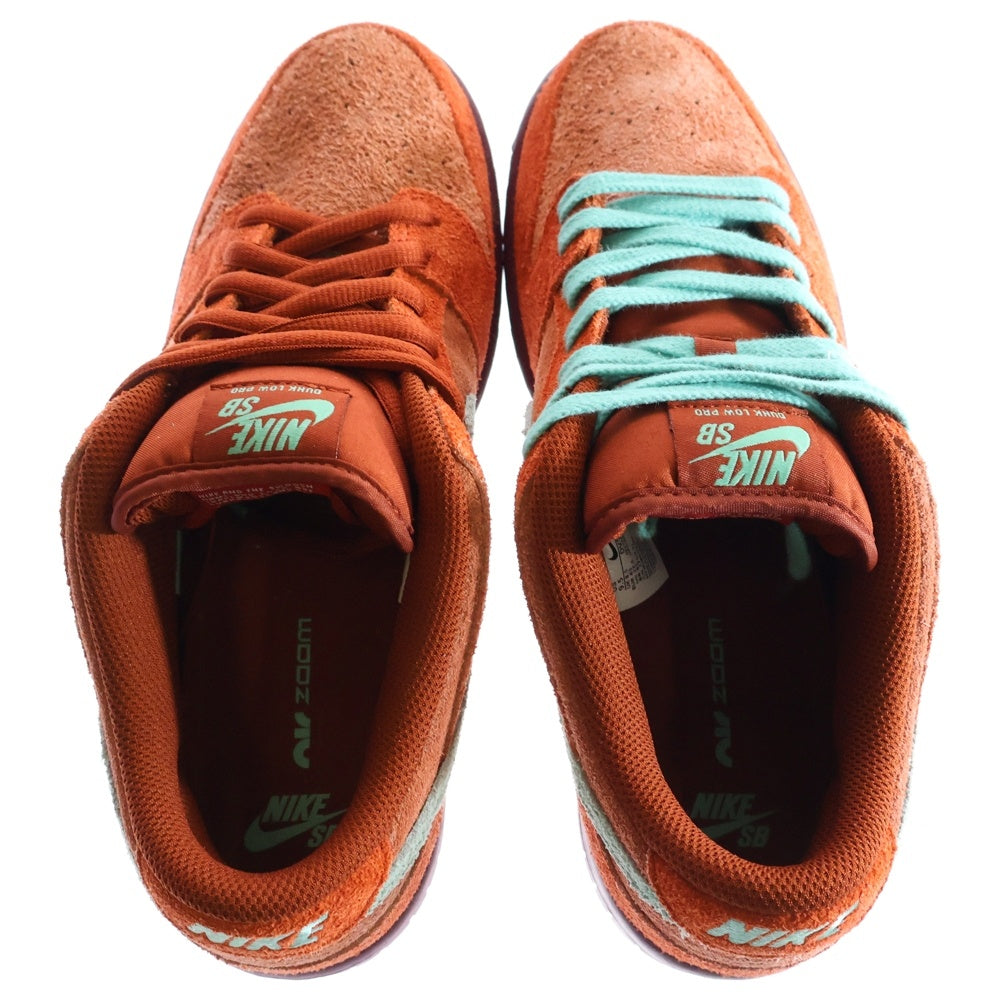 NIKE SB(ナイキエスビー) DUNK LOW PRO PRM MYSTIC RED AND ROSEWOOD ダンク ロー プロ ミスティックレッド アンド ローズウッド ローカットスニーカー US9.5/27.5cm DV5429-601