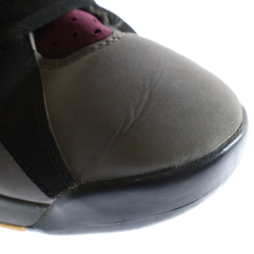 NIKE(ナイキ) 【観賞用 2015年製】AIR JORDAN 7 RETRO BORDEAUX エアジョーダン7 レトロ ボルドー ハイカットスニーカー ブラック US11/29cm 304775-034