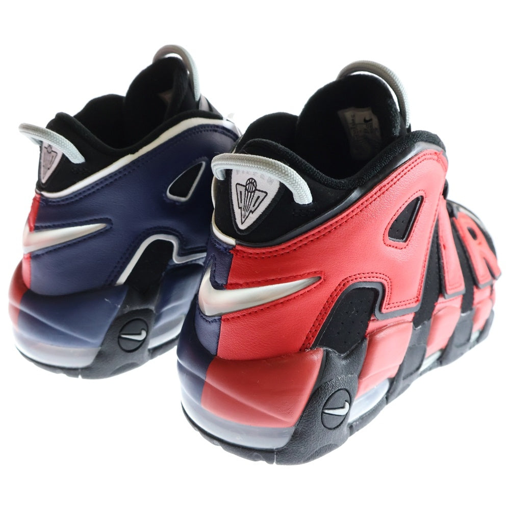 NIKE(ナイキ) AIR MORE UPTEMPO 96 BLACK AND UNIVERSITY RED エアモアアップテンポ 96 ブラック アンド ユニバーシティレッド ハイカットスニーカー DJ4400-001